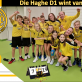 Winst Die Haghe D1 uit bij KZ